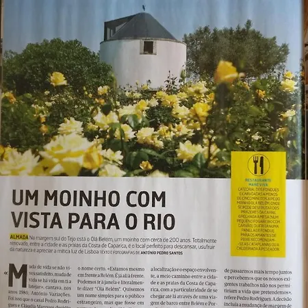 Bed & Breakfast Ola Belem! Cozy Windmill, Stunning Views To Lisboa *